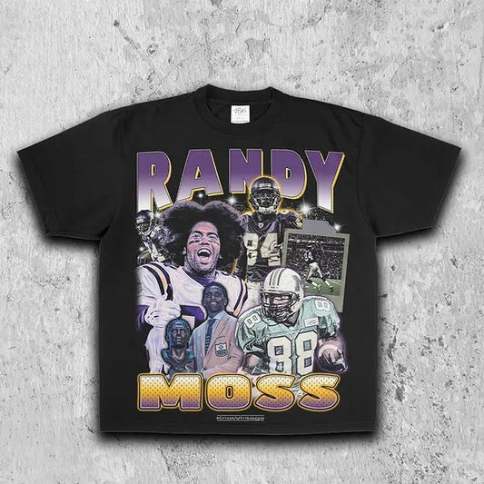 RANDY MOSS Tee | Vintage Tee | Men's Graphic T-Shirt | Gift For Fan