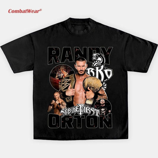 RANDY ORTON TEE, Wrestling Tee, Wrestling Graphic Tee, 2025 Wrestler Shirt, Sports Shirt, Vintage Wresting Shirt, Wrestling Fan Gift