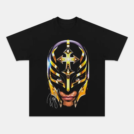 REY MYSTERIO TEE, Wrestling Tee, Wrestling Graphic Tee, WWE Shirt, MMA Shirt, Sports T-shirt, Athlete Shirt, Wrestling Gift, Gift for Him Gift For Her Hoodie Sweatshirt