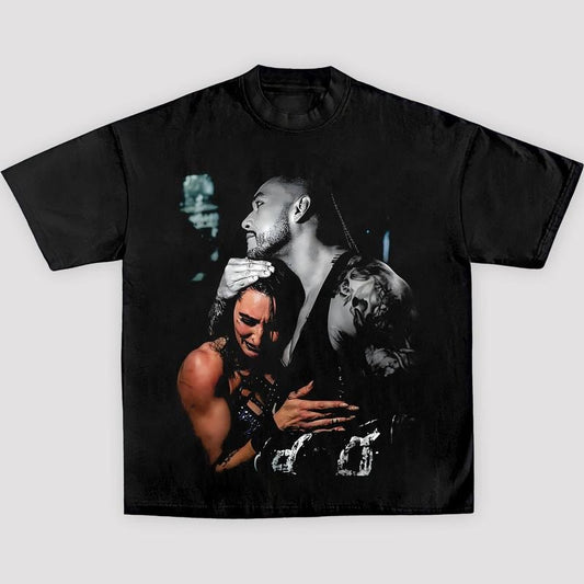 RHEA RIPLEY & DAMIAN PRIEST TEE, Wrestling Tee, WWE Tee, Wrestling Gift, Sports Shirt, Gift for Him Gift For Her Hoodie Sweatshirt