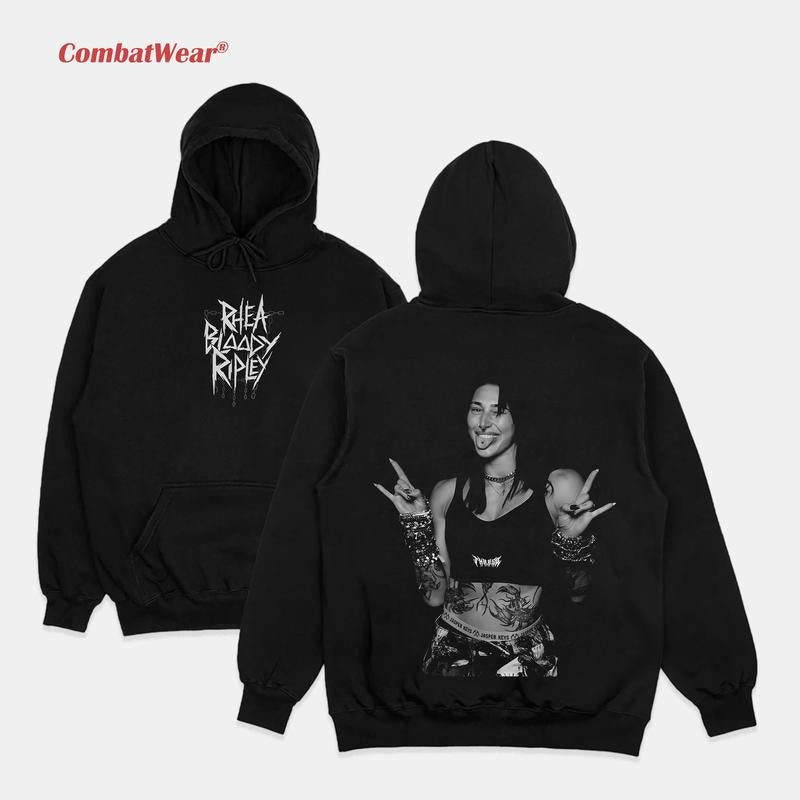 RHEA RIPLEY 4.0 HOODIE, Wrestling Hoodie, Wrestling Graphic Hoodie, 2025 Wrestler Shirt, Sports Shirt, Vintage Wresting Shirt, Wrestling Fan Gift