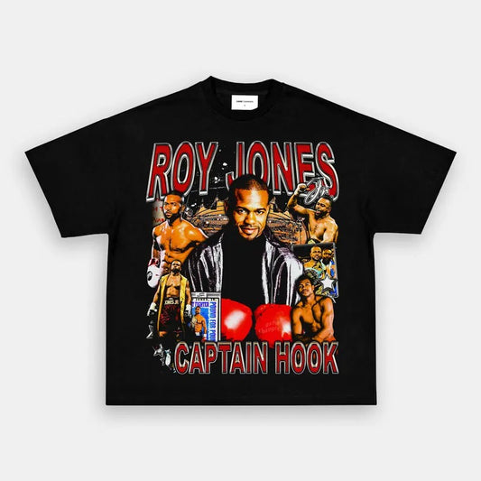 ROY JONES JR TEE Boxing T-shirt, Boxer Tee, Sports Shirt, Athletic Tee, Fitness Gift, Workout T-shirt Crewneck Clothing Cotton Menswear