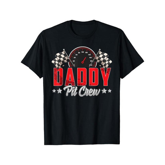 Race Car Birthday Party Racing Family Daddy Pit Crew T-Shirt made in usa Hoodie, Sweatshirt | WearSparks.com