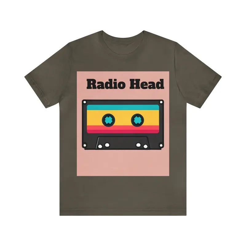 Radio Head - Unisex Jersey Short Sleeve Tee Menswear Top Hoodie, Sweatshirt | WearSparks.com