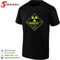 Radioactive plutonium 239 hazard sign shirt