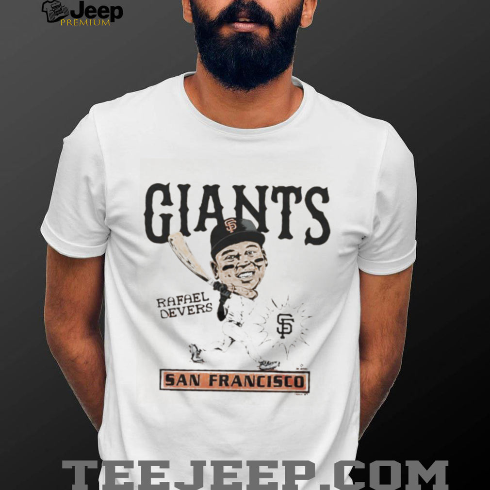 Rafael Devers San Francisco Giants Caricature Vintage Style T Shirt