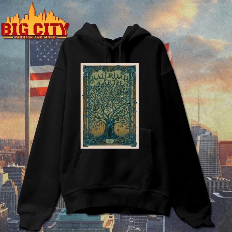 Railroad Earth Northeast Tour Winter 2026 Poster Shirt
