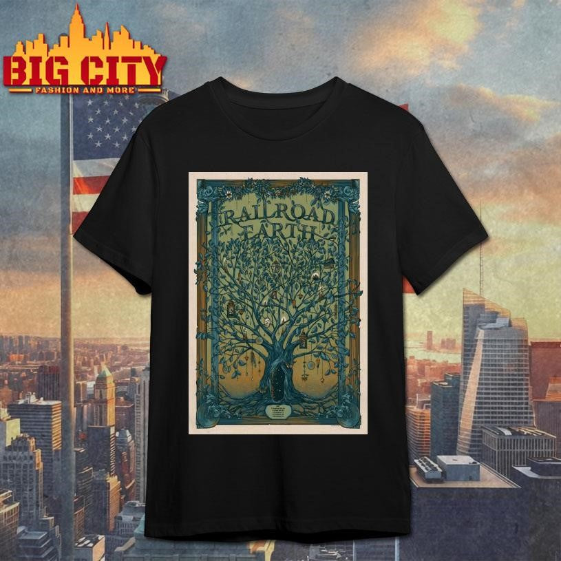 Railroad Earth Northeast Tour Winter 2026 Poster Shirt