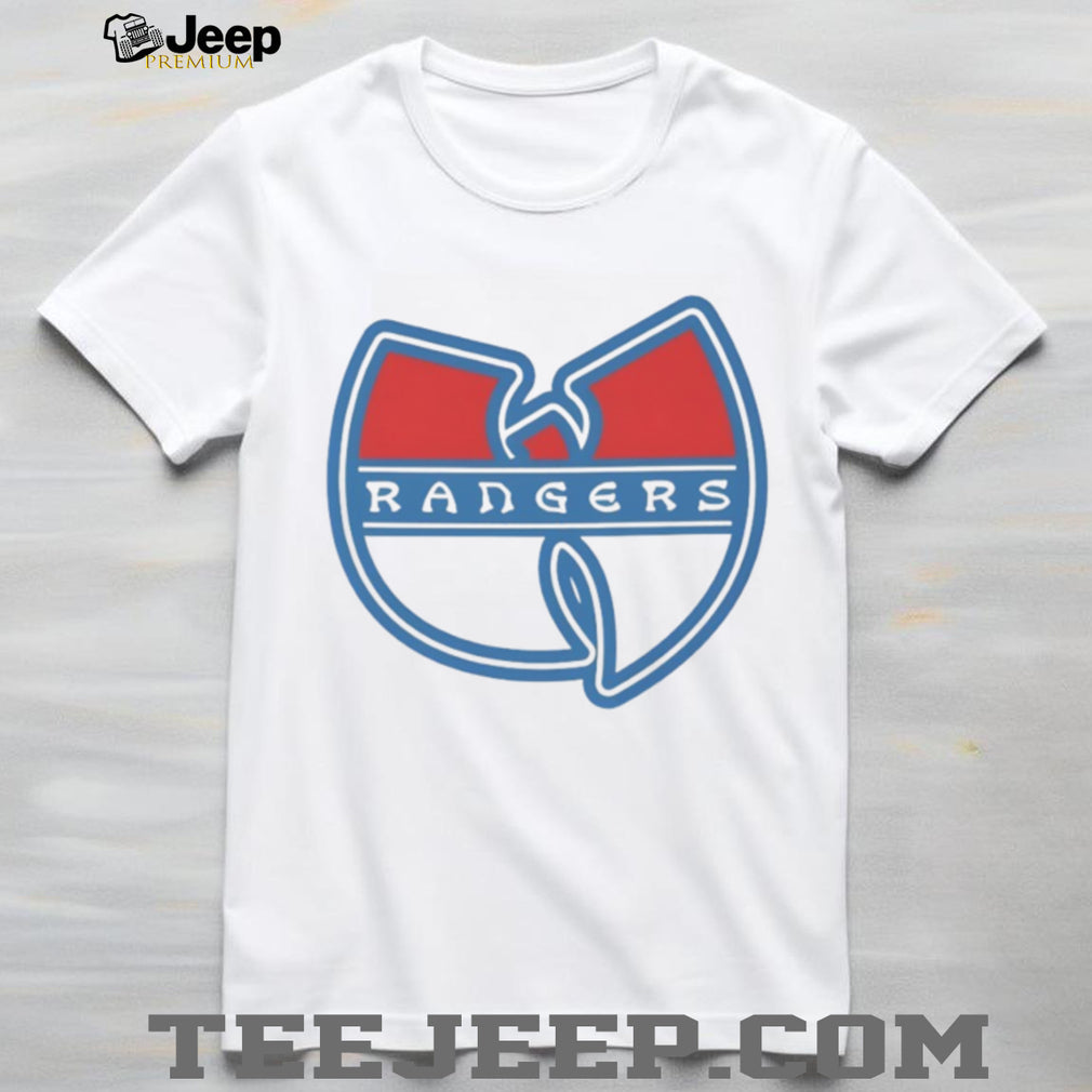 Rangers Hockey Wu Tang Clan Mashup Logo Graphic T Shirt
