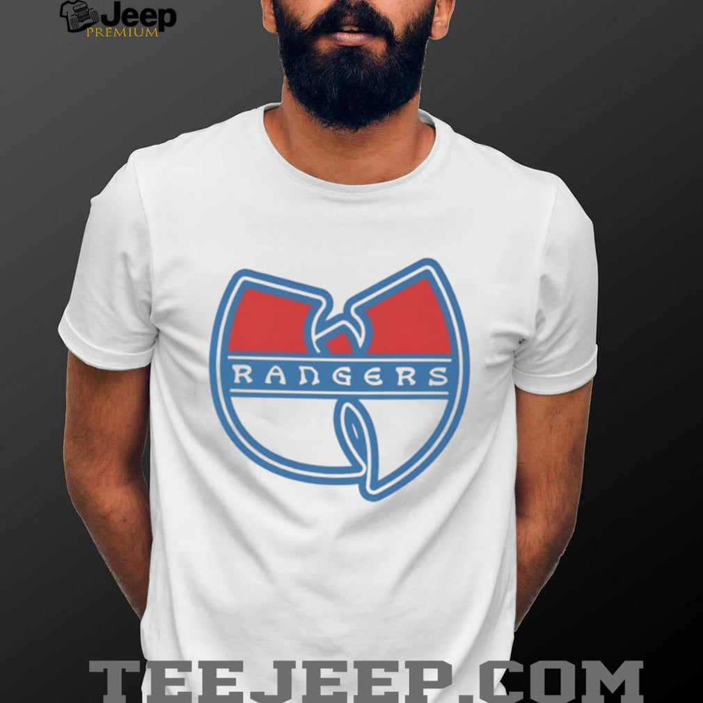 Rangers Hockey Wu Tang Clan Mashup Logo Graphic T Shirt