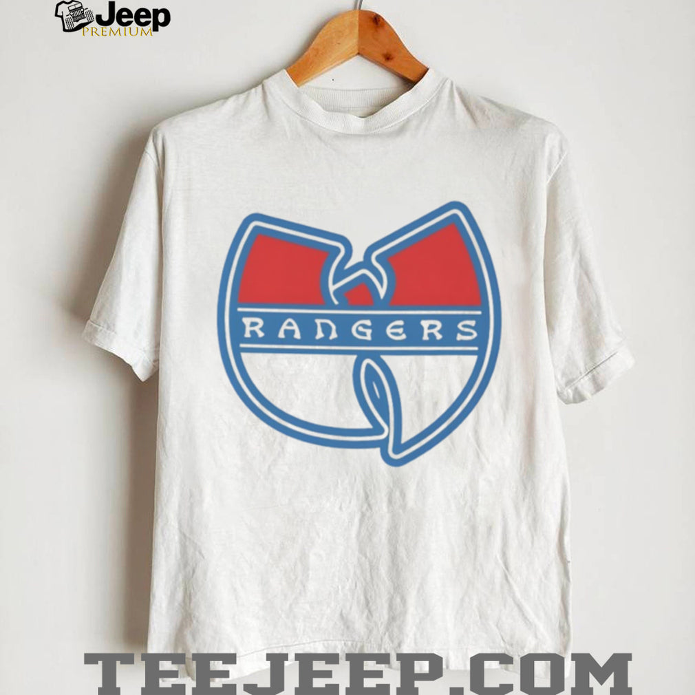 Rangers Hockey Wu Tang Clan Mashup Logo Graphic T Shirt