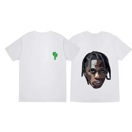 Rapper Graphic Tee, Iconic Face Illustration, Streetwear Style, Cotton T-Shirt, Hoodie, Sweatshirt, Menswear, Womenswear,...