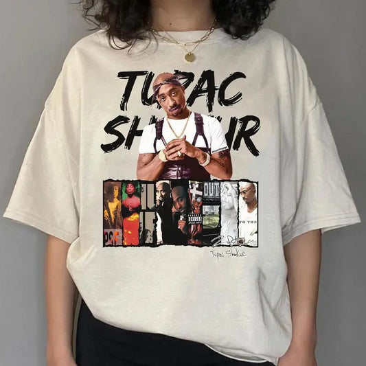 Rapper Hip Hop T Shirt, 2pac Rapper Shirt, Hip Hop 90s Tee, Unisex Short Sleeve Tee