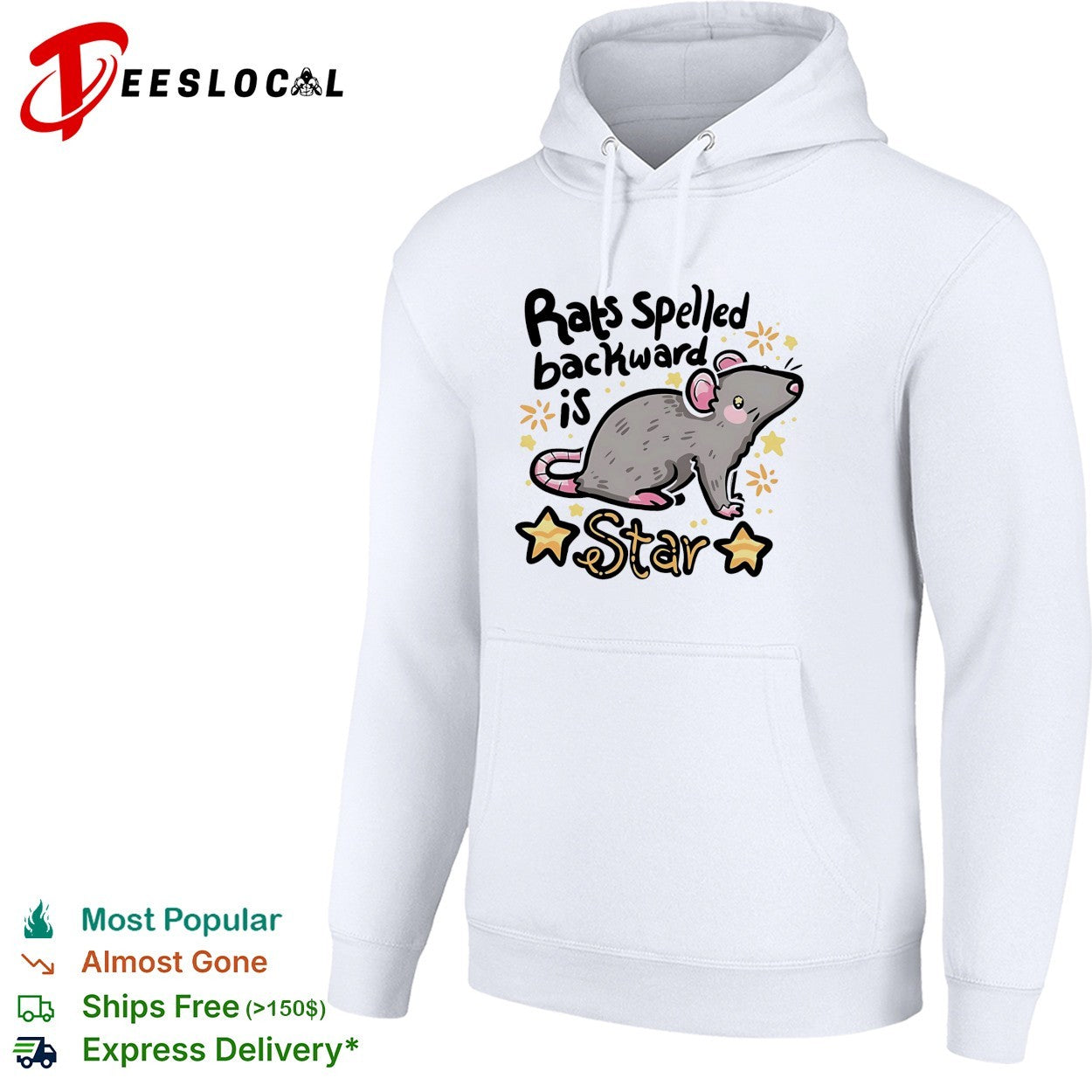 Rats spelled backward is star shirt