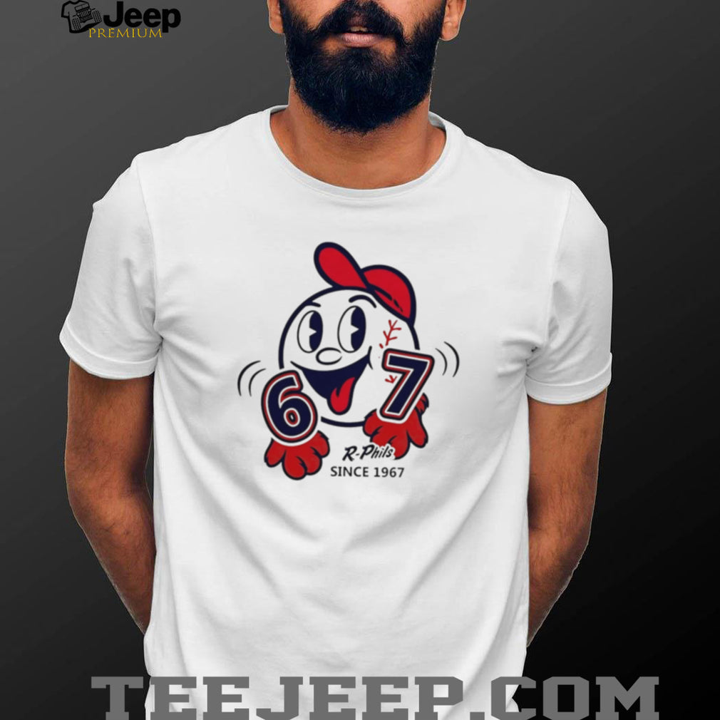 Reading Fightin Phils R Phils Baseball Mascot Unisex T Shirt