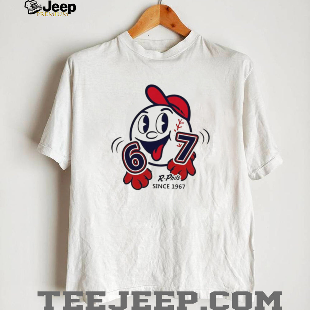 Reading Fightin Phils R Phils Baseball Mascot Unisex T Shirt