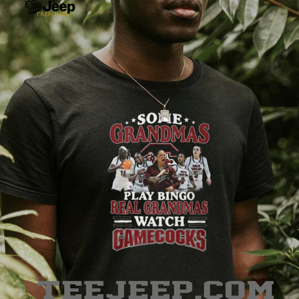 Real Grandmas Watch South Carolina Gamecocks Women’s Basketball Shirt