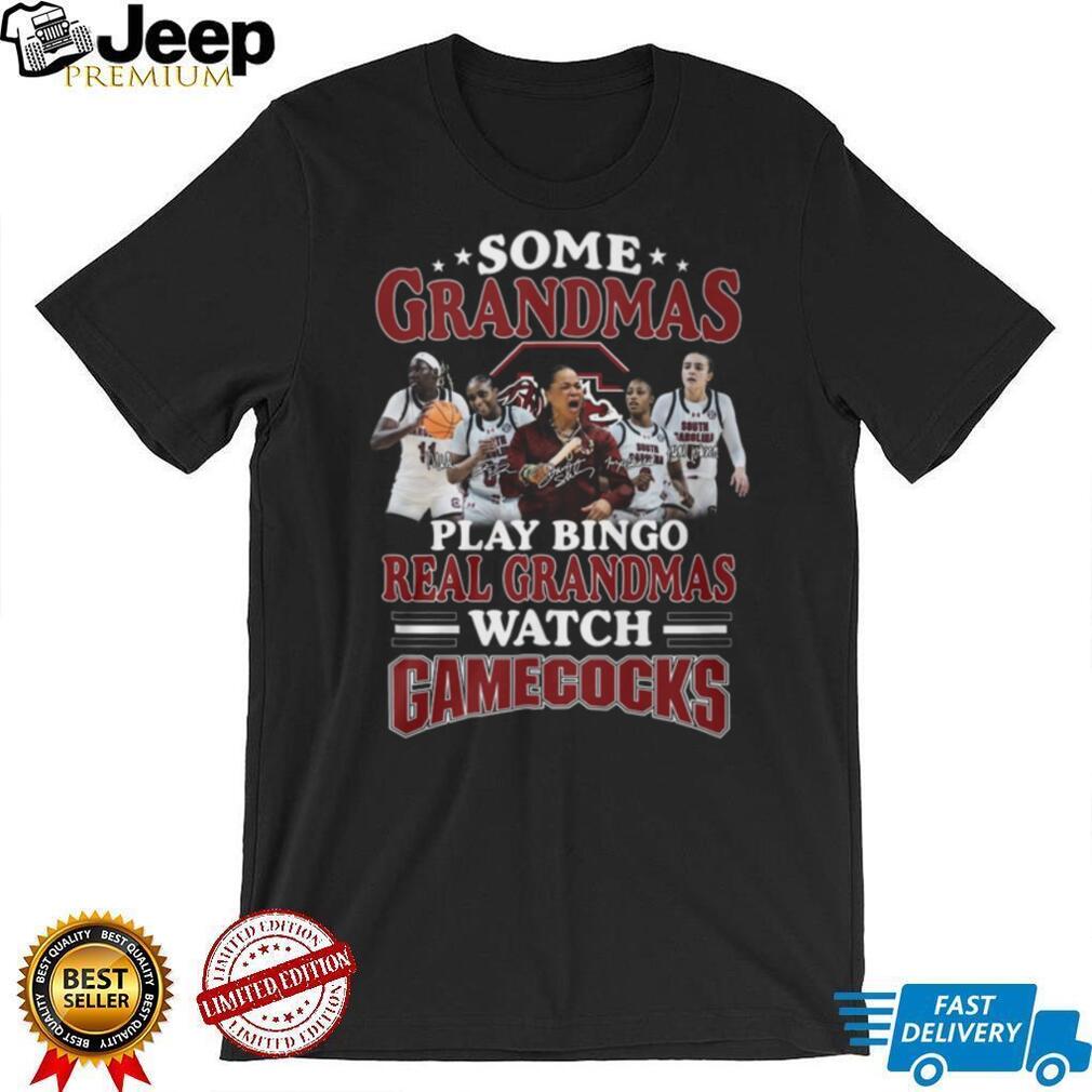 Real Grandmas Watch South Carolina Gamecocks Women’s Basketball Shirt