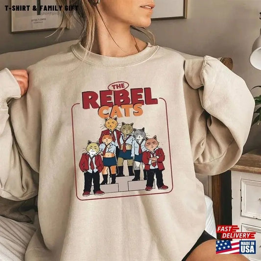 Rebel Cats RBD Tour 2024 Sweatshirt, Concert Fan Favorite