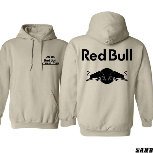 Red Bull Racing Hoodie - Bold and Iconic Bull Graphic Design, Perfect for Motorsport Enthusiasts, red bull hoodie, High-Quality Unisex Apparel for Formula 1 Fans, Ideal for Casual Wear and Active Lifestyle Menswear Sweaters Tops Underwear