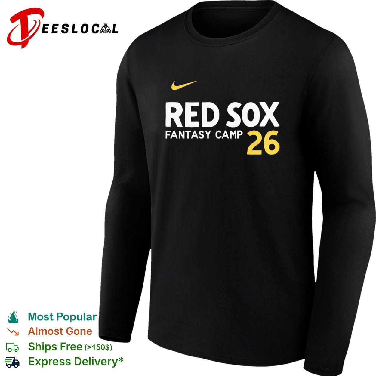 Red Sox Fantasy Camp 2026 shirt