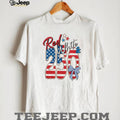 Red White and 250 American Flag USA Semiquincentennial T Shirt