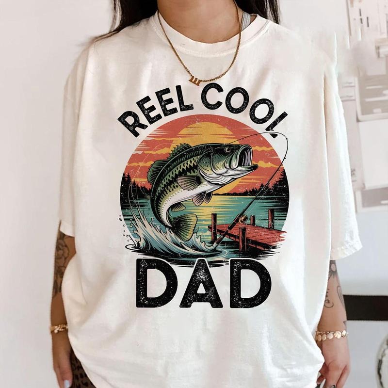 Reel Cool Dad Shirt, Funny Dad Shirt, Daddy Shirt, Husband Shirt, Fishing Shirt, Father's Day Shirt, Proud Daddy, Fishing...