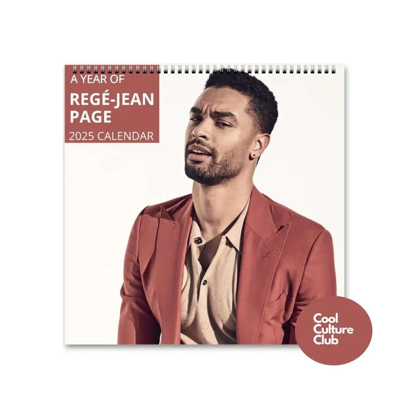 Regé-Jean Page Calendar Vol.1 - 2025 Calendar, Wall Calendar 2025, Planner 2025, Regé-Jean Page Mug, Unique Holiday Gift, Christmas Gift