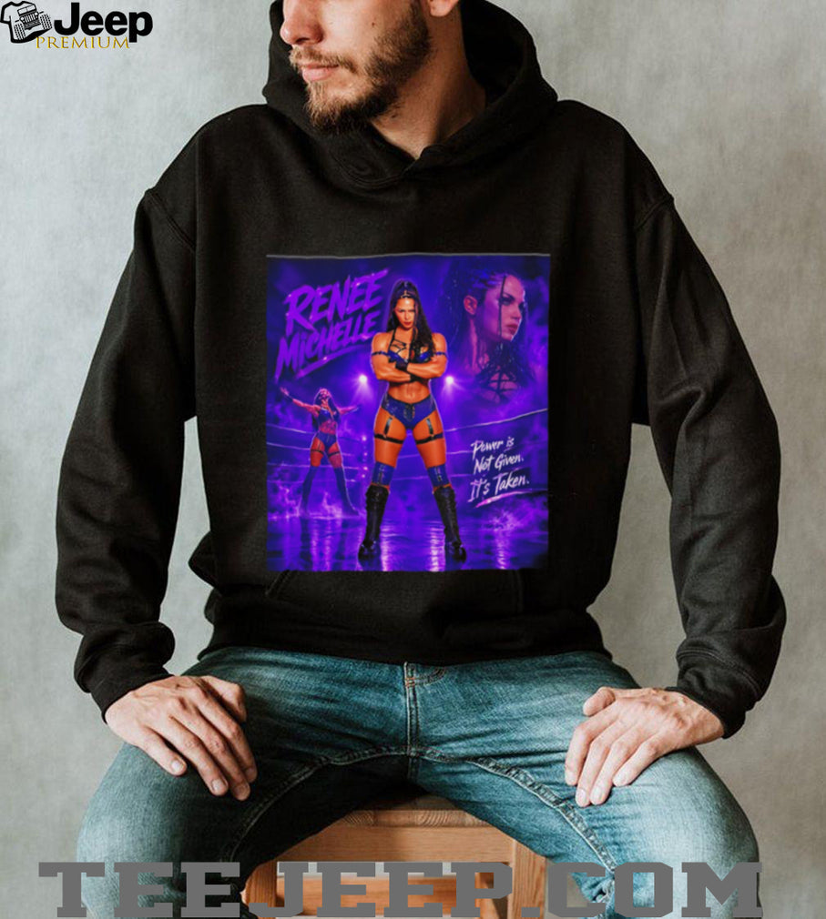 Renee Michelle pro wrestling illustration shirt