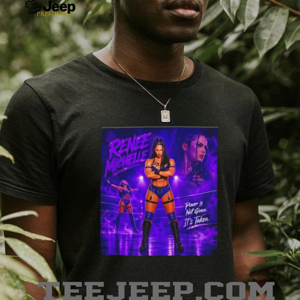 Renee Michelle pro wrestling illustration shirt