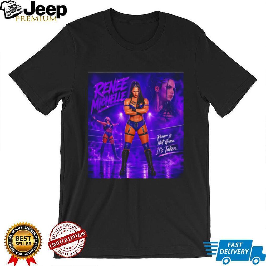 Renee Michelle pro wrestling illustration shirt