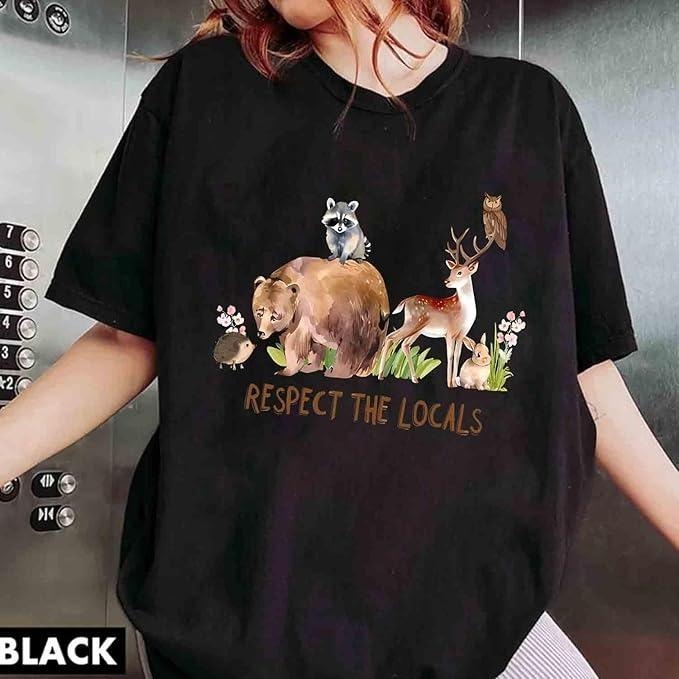 Respect Local Wildlife Life in Parks Anti Trump Shirt Hoodie, Sweatshirt | WearSparks.com