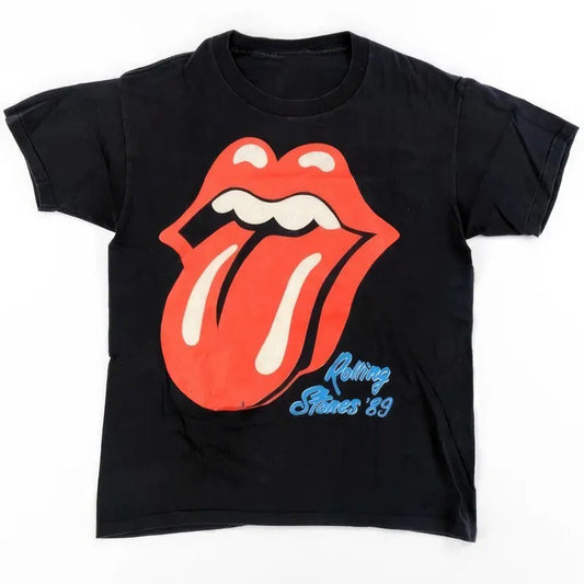 Retro '89 Rolling Stones Steel Wheels Tour T-Shirt