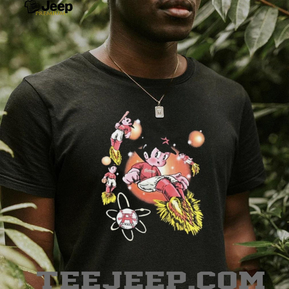 Retro Astro Boy Baseball Graphic T Shirt Japanese Anime Streetwear T Shirt