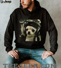 Retro Chihuahua with Headphones and Beanie Subway T Shirt