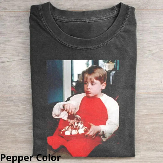 Retro Christmas Movies Graphic T-shirt, Funny Graphic Tee