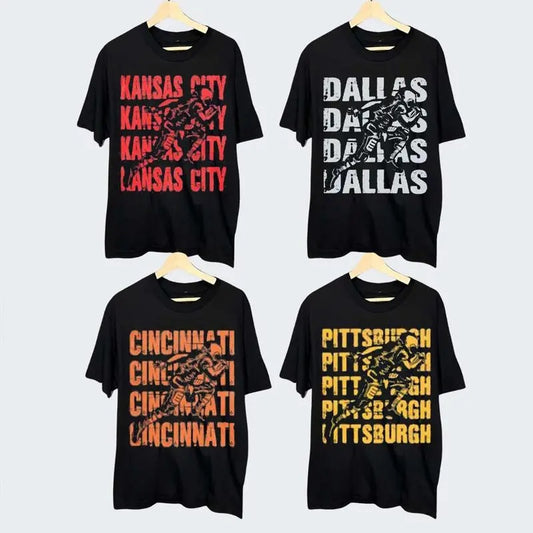 Retro Football All Teams Dark Heather Classic T-shirt, Vintage Football Shirt All Teams, Gifts For Football Fan, Sport Shirt  for Men, for Women