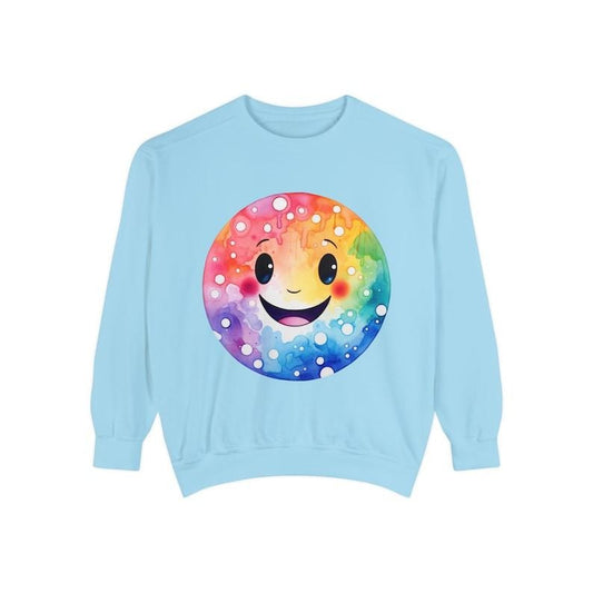 Retro Groovy Smile, Happy Face Shirt, Retro Shirt, Retro Vintage Hoodie and Sweater; T-shirt Cotton Menswear Polyester Tops Underwear Pullover