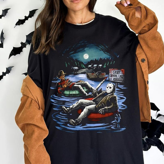 Retro Halloween Horror Movie Sweatshirt, Scream Sweatshirt, Horror Movies Characters Shirt, Halloween Sweatshirt Unisex