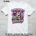 Retro Neon Bull Gangster You Want Beef Cigar T Shirt