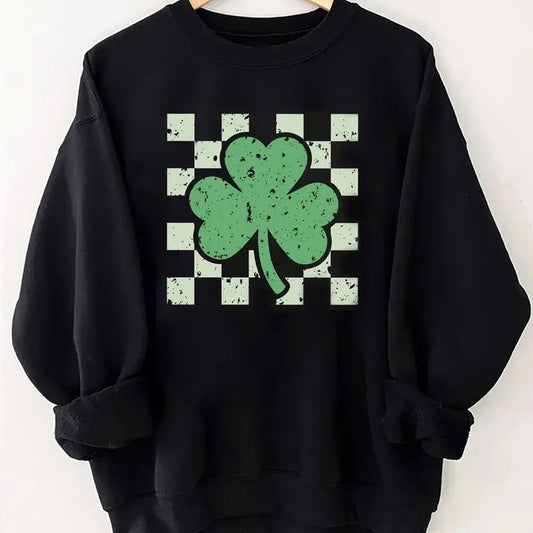 Retro St Patrick's Shirt, Retro Shamrock Sweatshirt, Shamrock Shirt, Retro Lucky Shirt, Vintage St Patrick's Day Shirt, Retro Clover Shirt