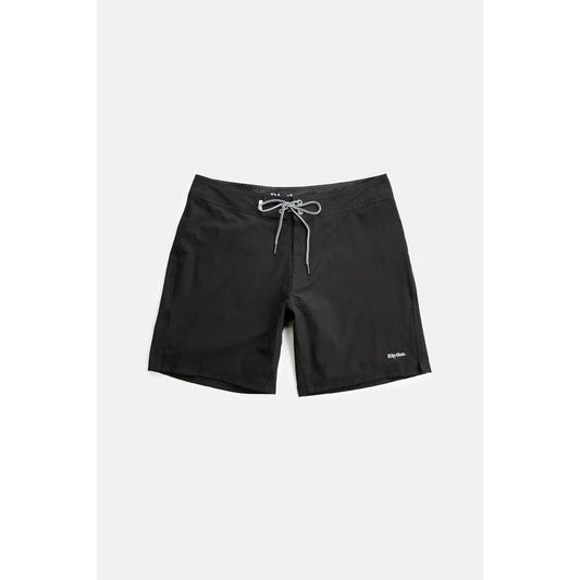 Rhythm Men's Black Classic Swim Trunks