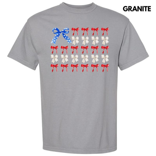 Ribbon Filled Flag Comfort Colors T-Shirt 'NLB'