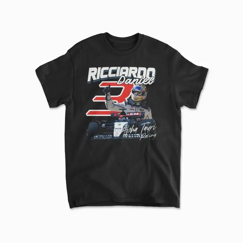 Ricciardo Inspired T-Shirt, Racing Driver Shirt, Ricciardo Merch, Streetwear Shirt, Motorsports Apparel, Graphic Shirt, Shirts For Car Lover, Menswear