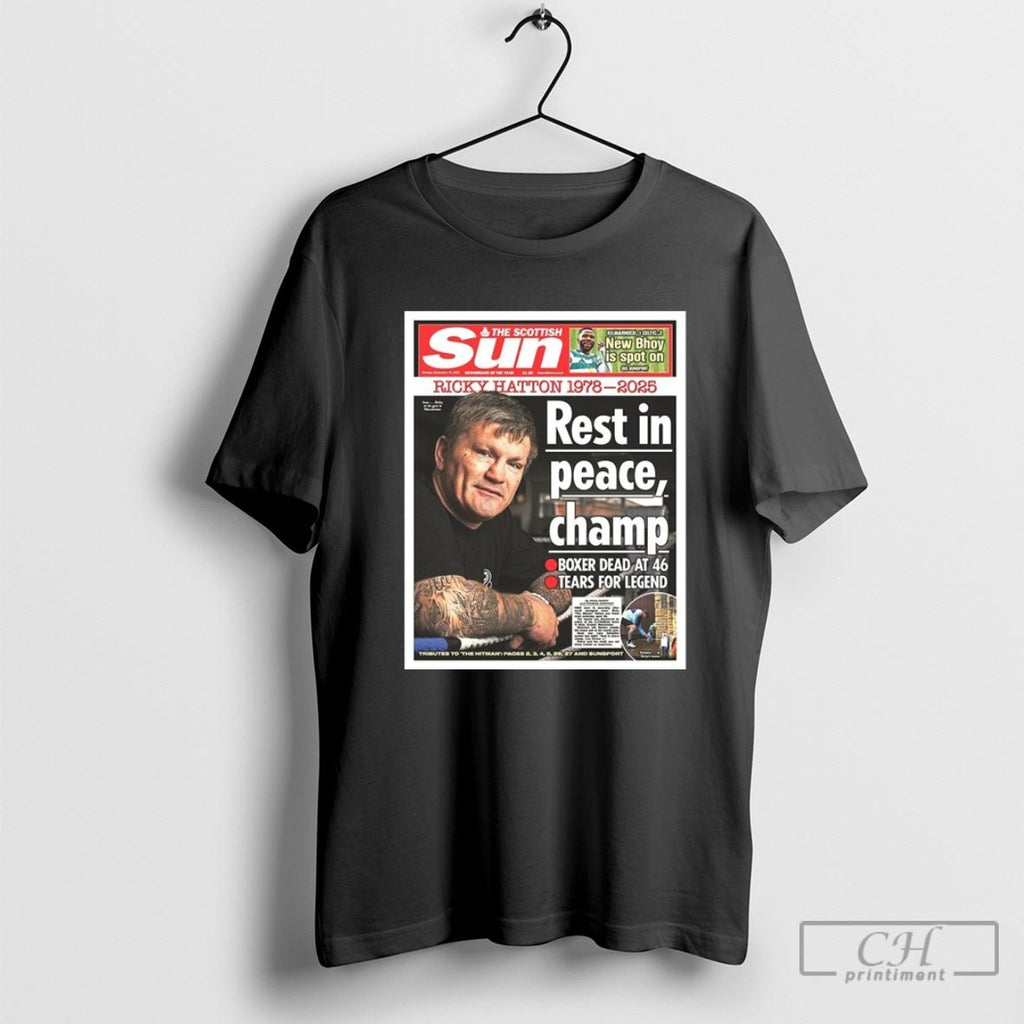 Ricky Hatton 1978 2025 Rest In Peace Champ Shirt Sweater
