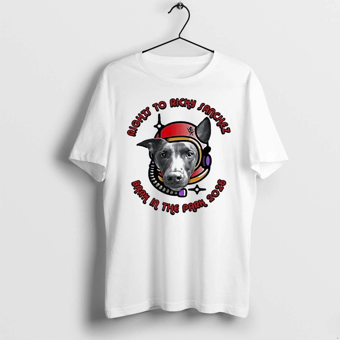 Rights To Ricky Sanchez Bark In The Park 2026 Dog Tshirts Sweater