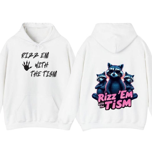 Rizz 'Em with the Tism T-Shirt, Hoodie - Bold and stylish design, perfect for lovers of unique fashion, offering comfort and quality, Unisex