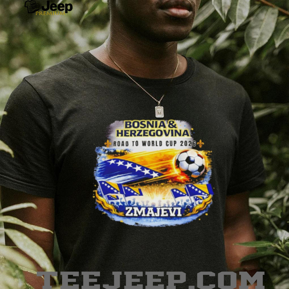 Road To World Cup 2026 Bosnia & Herzegovina Zmajevi National Team Fan T Shirt