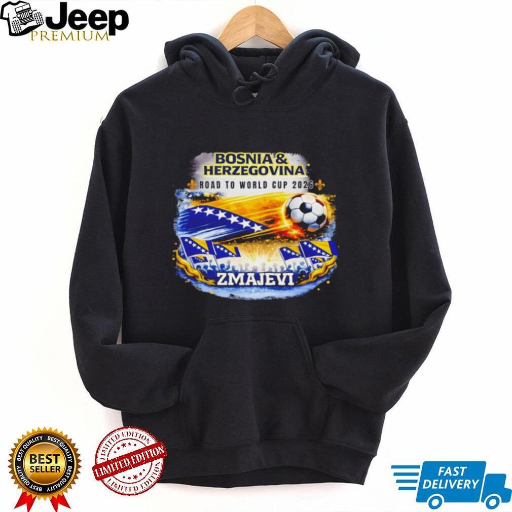 Road To World Cup 2026 Bosnia & Herzegovina Zmajevi National Team Fan T Shirt