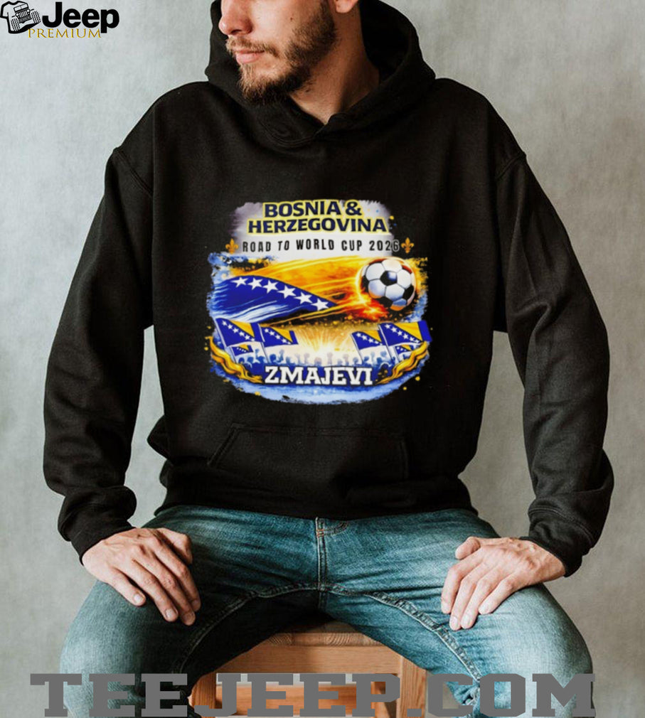 Road To World Cup 2026 Bosnia & Herzegovina Zmajevi National Team Fan T Shirt